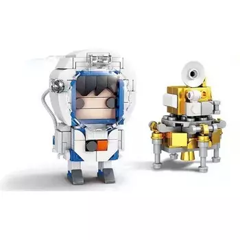 Конструктор пластиковый Fiy Космонавт, 209 деталей