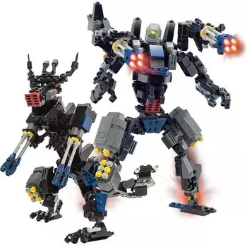 Конструктор пластиковый Fiy Роботы, 299 деталей