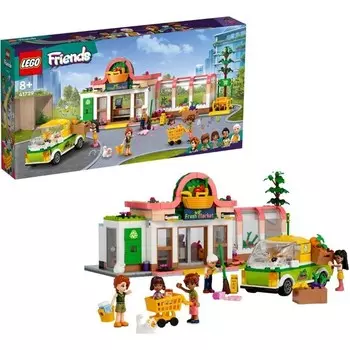 Конструктор пластиковый Friends Lego Магазин экологически чистых продуктов, 830 деталей
