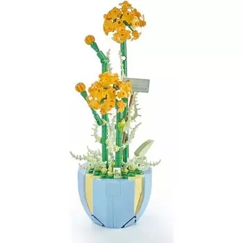 Конструктор пластиковый Great Match Хризантемы, 329 деталей