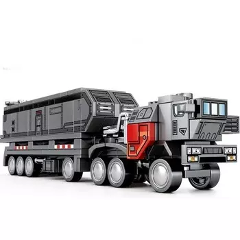 Конструктор пластиковый Gzplz Военный грузовик, 748 деталей