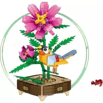 Конструктор пластиковый Hbtec Цветочный орнамент