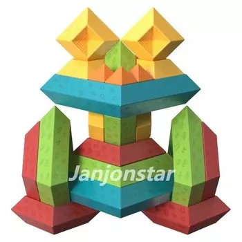 Конструктор пластиковый JanjonStar Ассорти, 30 деталей