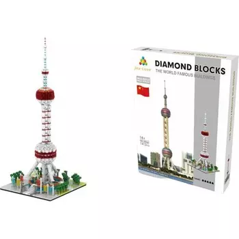Конструктор пластиковый Jea Love Башня жемчужины востока, 1412 деталей