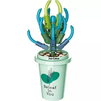 Конструктор пластиковый Jea Love Чашка-цветочный горшок