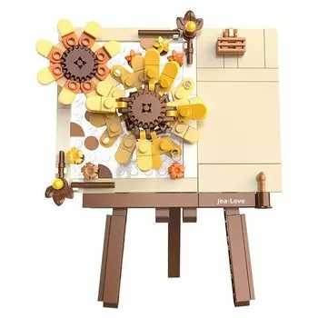 Конструктор пластиковый Jea Love Цветочная открытка, 36 деталей