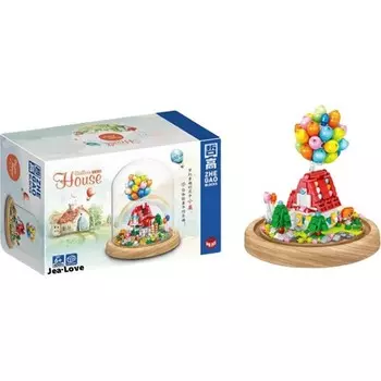 Конструктор пластиковый Jea Love Дом из воздушных шаров