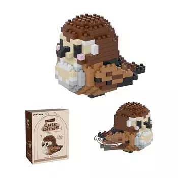 Конструктор пластиковый Jea Love Коричневая птица