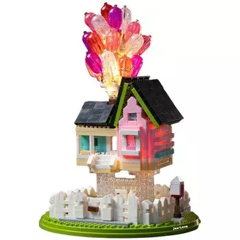 Конструктор пластиковый Jea Love Летающий дом, 986 деталей