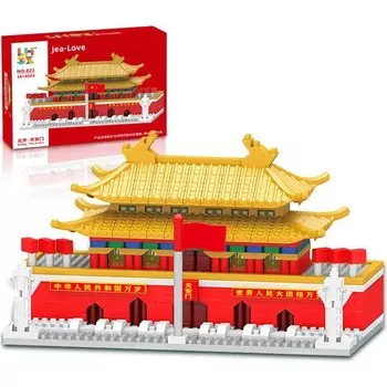 Конструктор пластиковый Jea Love Little Tiananmen Дворей, 720 деталей