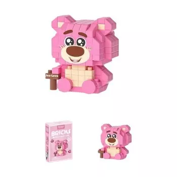 Конструктор пластиковый Jea Love Мини ягодные мишки, 202 детали