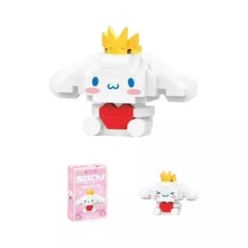 Конструктор пластиковый Jea Love Mini Tac, белый