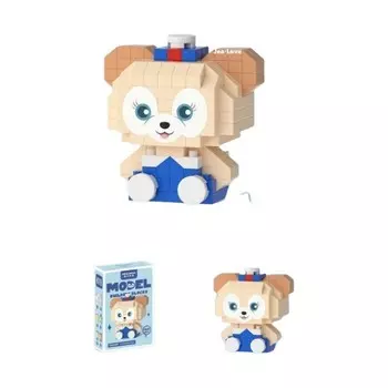 Конструктор пластиковый Jea Love Мишка Ширли, 168 деталей