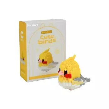 Конструктор пластиковый Jea Love Птица желтая, 249 деталей