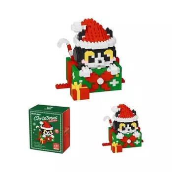 Конструктор пластиковый Jea Love Рождественский котик, 727 деталей