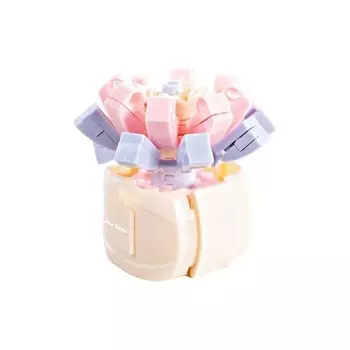 Конструктор пластиковый Jea Love Суккулентные растения, 83 детали