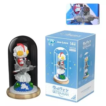 Конструктор пластиковый Jea Love Ультрамен на самолете, 1233 деталей