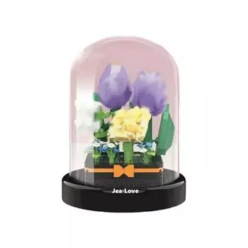 Конструктор пластиковый Jea Love Вечный цветок