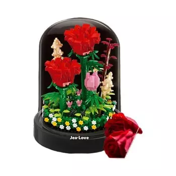 Конструктор пластиковый Jea Love Вечный цветок