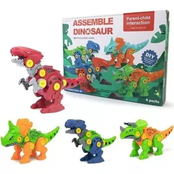 Конструктор пластиковый Jiuyue Динозавры
