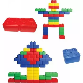 Конструктор пластиковый King Kids Кирпичи, 36 штук