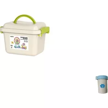 Конструктор пластиковый Kungfu Panda Блоки в виде снежинок, 500 деталей