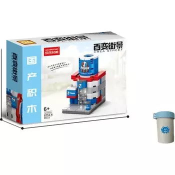 Конструктор пластиковый Kungfu Panda Creat Street Мини модель здания