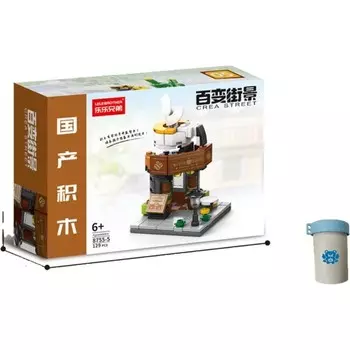 Конструктор пластиковый Kungfu Panda Кофейня