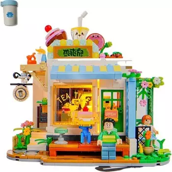 Конструктор пластиковый Kungfu Panda Кофейня