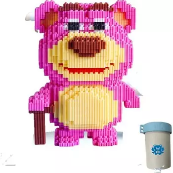 Конструктор пластиковый Kungfu Panda Медвежонок, 2236 деталей