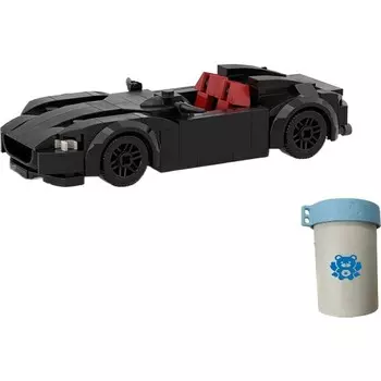 Конструктор пластиковый Kungfu Panda Модель автомобиля, 157 деталей