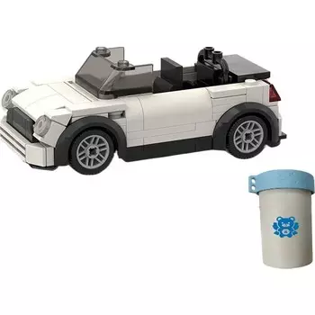 Конструктор пластиковый Kungfu Panda Модель игрушечного автомобиля, 159 деталей