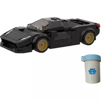 Конструктор пластиковый Kungfu Panda Модель игрушечного автомобиля, 219 деталей