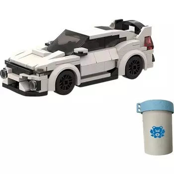 Конструктор пластиковый Kungfu Panda Модель игрушечного автомобиля, 195 деталей