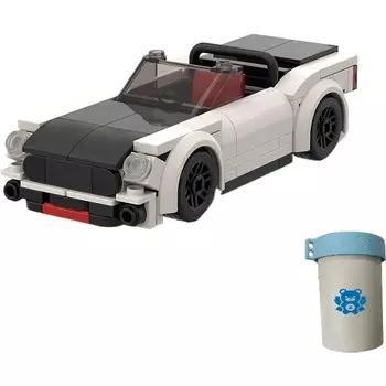 Конструктор пластиковый Kungfu Panda Модель игрушечного автомобиля, 154 детали