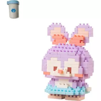 Конструктор пластиковый Kungfu Panda Мультяшные герои, фиолетовый