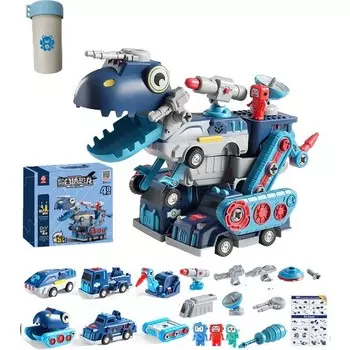 Конструктор пластиковый Kungfu Panda на магнитах, 40 предметов