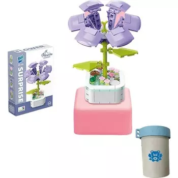 Конструктор пластиковый Kungfu Panda Орхидея в клумбе