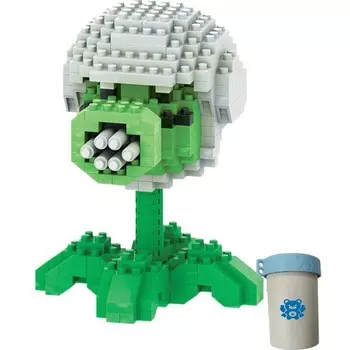 Конструктор пластиковый Kungfu Panda Растения против зомби