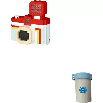 Конструктор пластиковый Kungfu Panda Ретро зеркальная камера