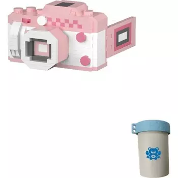 Конструктор пластиковый Kungfu Panda Ретро зеркальная камера