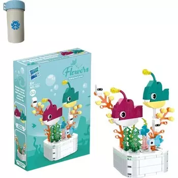 Конструктор пластиковый Kungfu Panda Рыбки среди растений