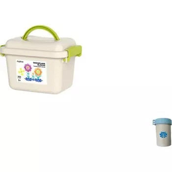 Конструктор пластиковый Kungfu Panda Снежинки, 200 деталей