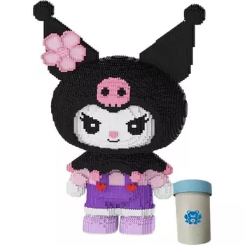 Конструктор пластиковый Kungfu Panda Заяц черный, 78 см