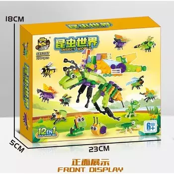 Конструктор пластиковый Lebeigo Насекомое