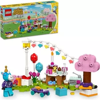 Конструктор пластиковый Lego Animal crossing Джулиан празднует день рождения, 170 деталей