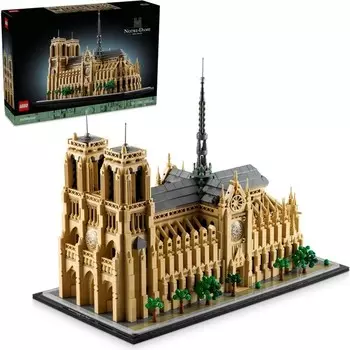 Конструктор пластиковый Lego Architecture Собор Нотр Дам, 4383 детали