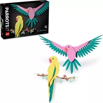 Конструктор пластиковый Lego Art Fauna Попугаи Ара, 644 предмета