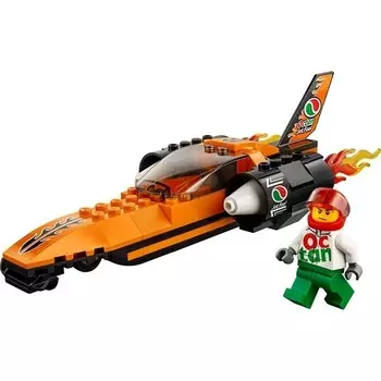 Конструктор пластиковый Lego Автомобиль рекордсмен скорости
