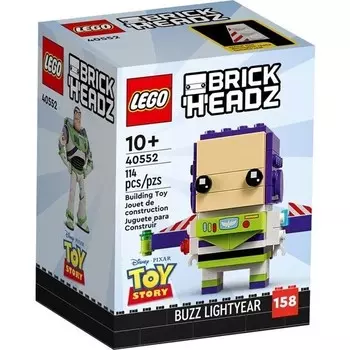 Конструктор пластиковый Lego Brickheadz 40552 Базз Лайтер, 158 деталей